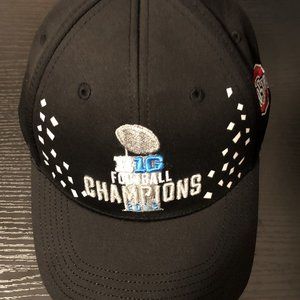 Ohio State 2018 Big 10 Champions Official Top Of The World Adjustable Hat (New)